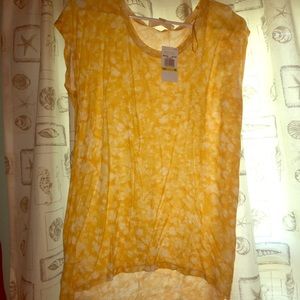 Medium Yellow Michael Kors Blouse